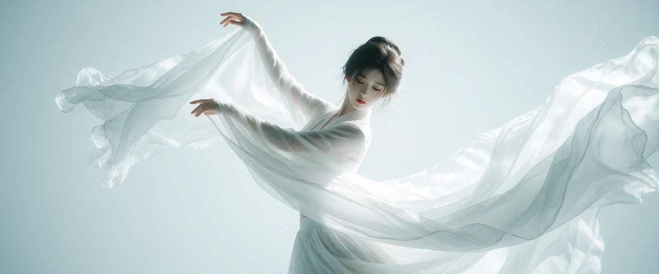 正在跳舞的美女