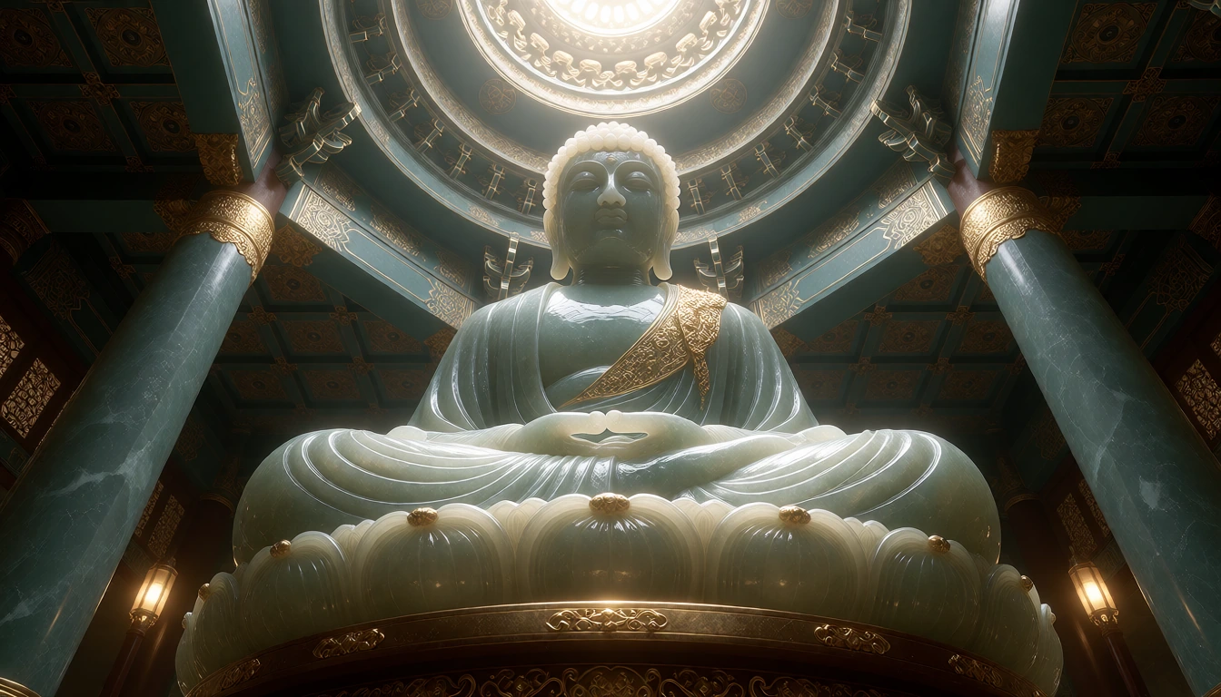 玉雕佛像